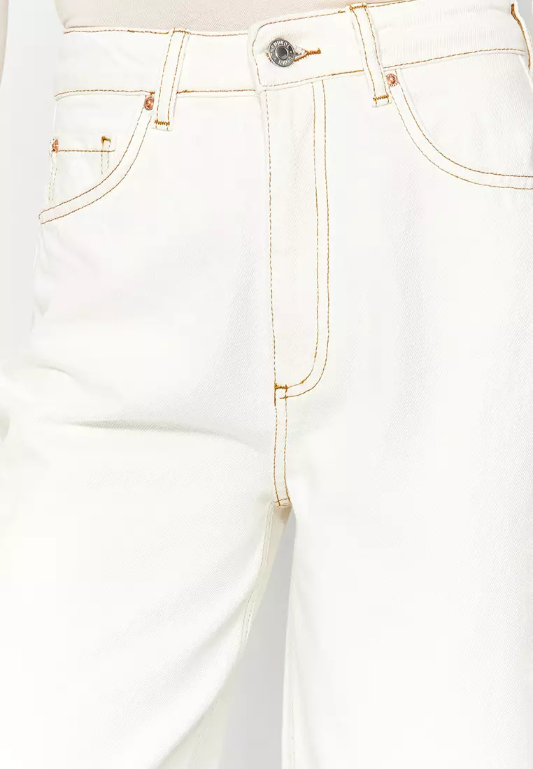 High Waist Barrel Jeans