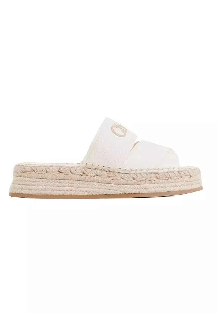 Discount on Chloé  shoes - SKU: Chloe Mila Slide Women's Flip Flops In Eggshell