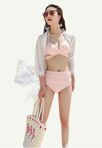 Buy Lycka 6100 Lady Beachwear Bikini Cover Up White Online Zalora Singapore