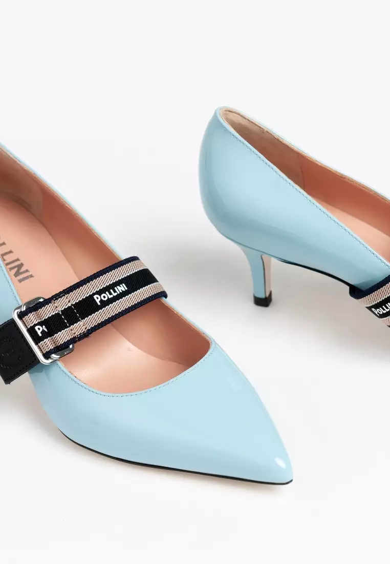 Pollini Women's Blue High Heels