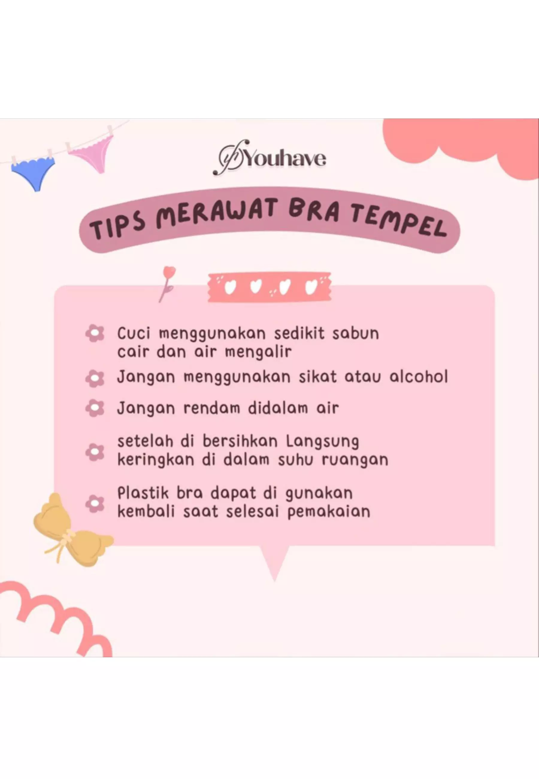 You’ve BH Tempel Nipple Cover Silicone Pad Silikon Bra Tempel Bulat 033669