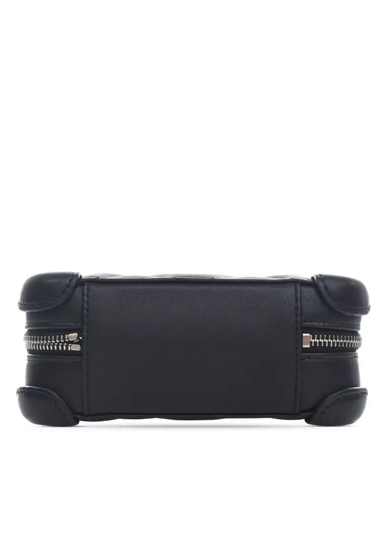 Pre-Loved Chanel Mini Quilted Lambskin Covered Cc Camera Bag