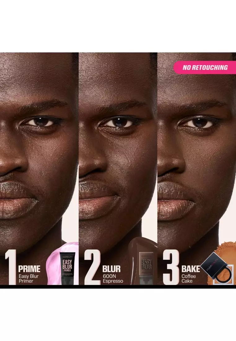 Huda Beauty Easy Blur Foundation Espresso 600N