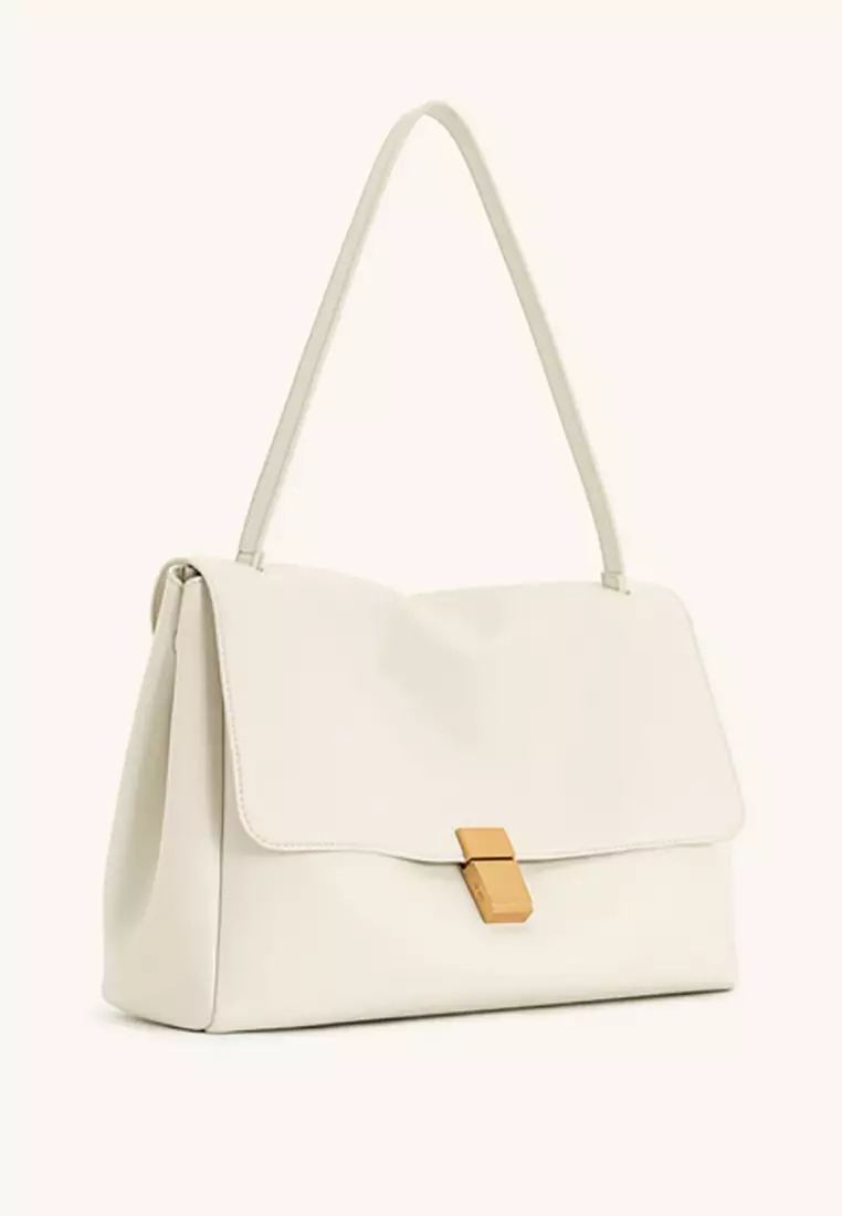 Hilary Shoulder Bag - White