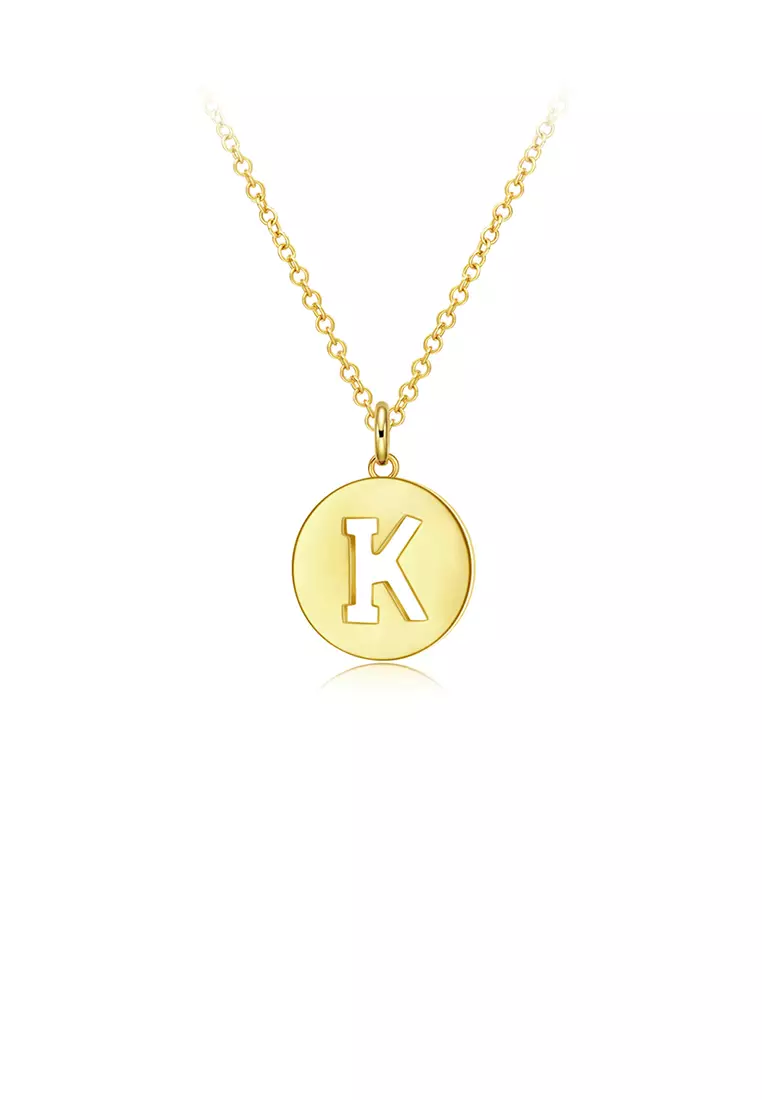 Gold k necklace outlet