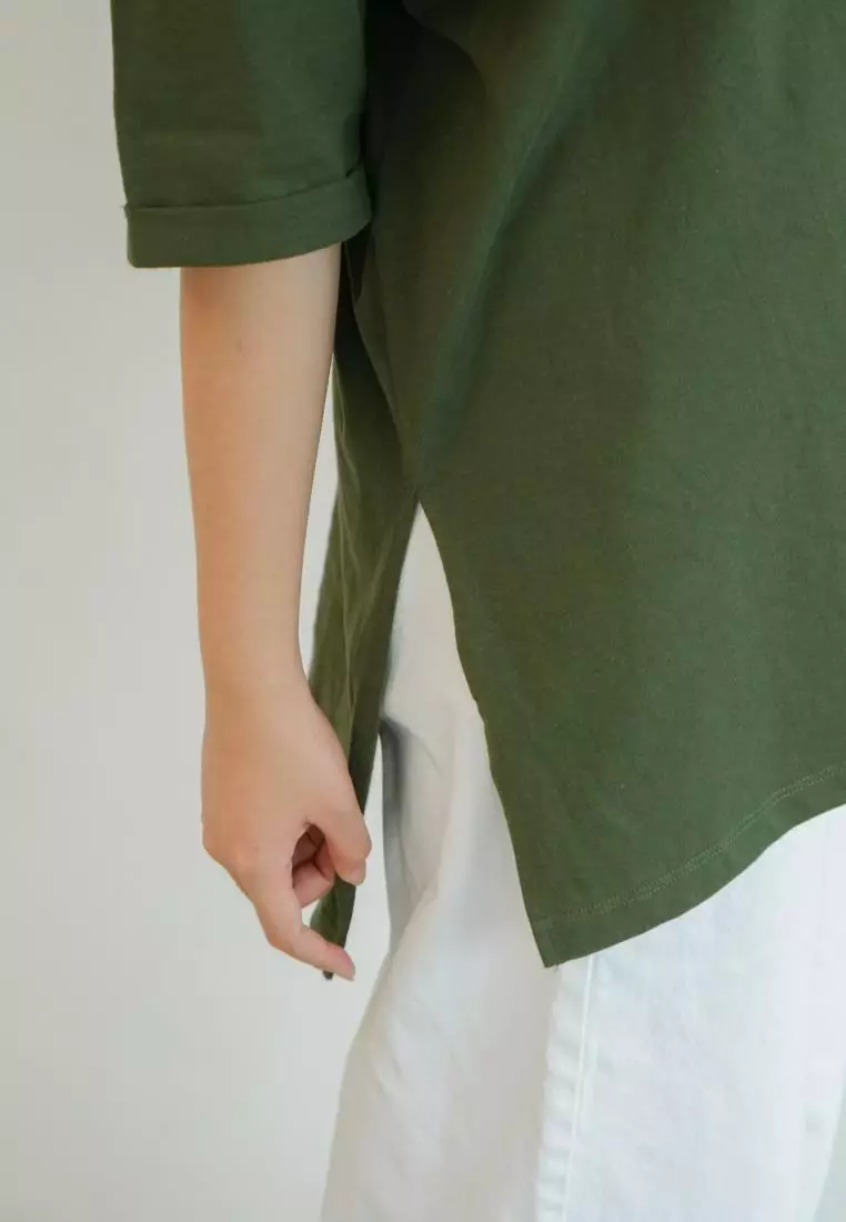 Blow Fany Kaos Oversized Slit Cut