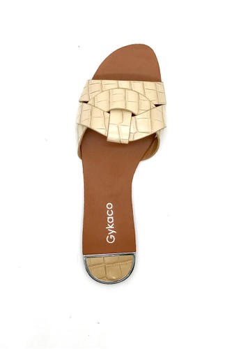 Jual GYKACO GYKACO Sandal  Wanita  ZARA  Beige Fashion 
