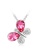Urban Outlier pink OUXI Elegant Butterfly Necklace (Rose) OU821AC05KZYMY_1