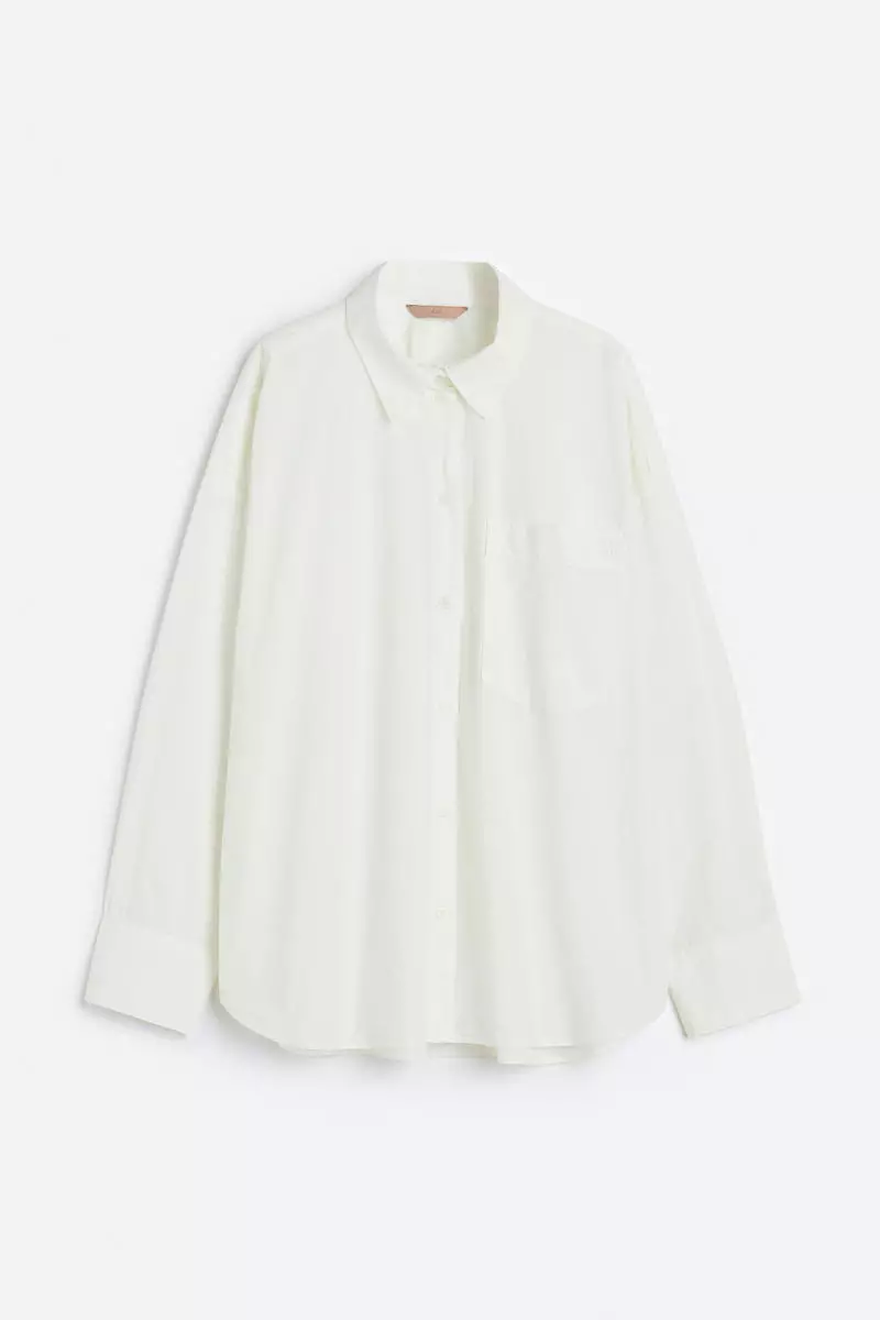 h&m white shirt women's