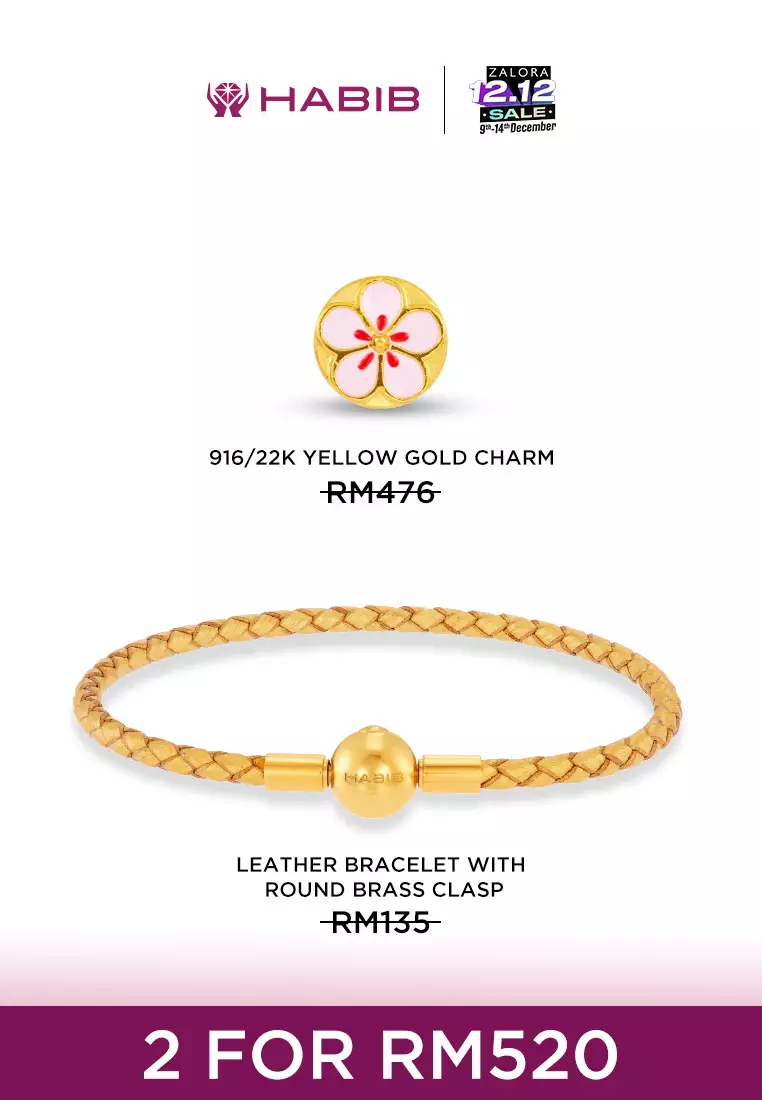 Habib charm bracelet clearance