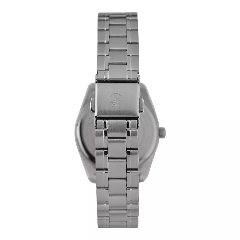 Jam Tangan Wanita Alexandre Christie Classic Steel AC 8660 LD BSSRE Macaron Series Red Dial Stainless Steel Strap