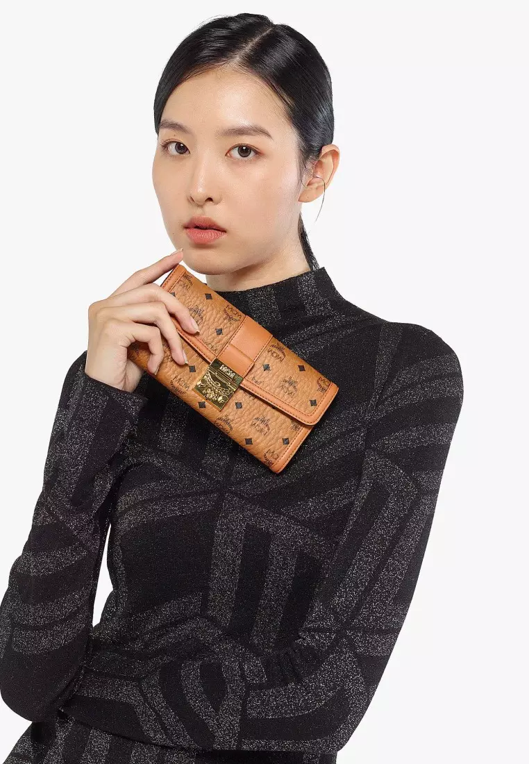 Tracy Chain Wallet in Visetos