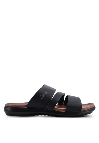 Louis Cuppers 黑色 Triple Strap Sandals 23F25SH07ACC4AGS_1