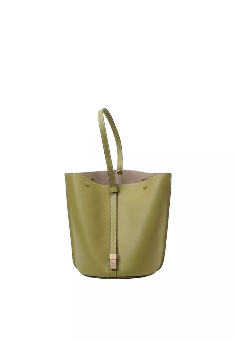 ORUKAMI Flat Hook Convertible Bucket Tote - Olive