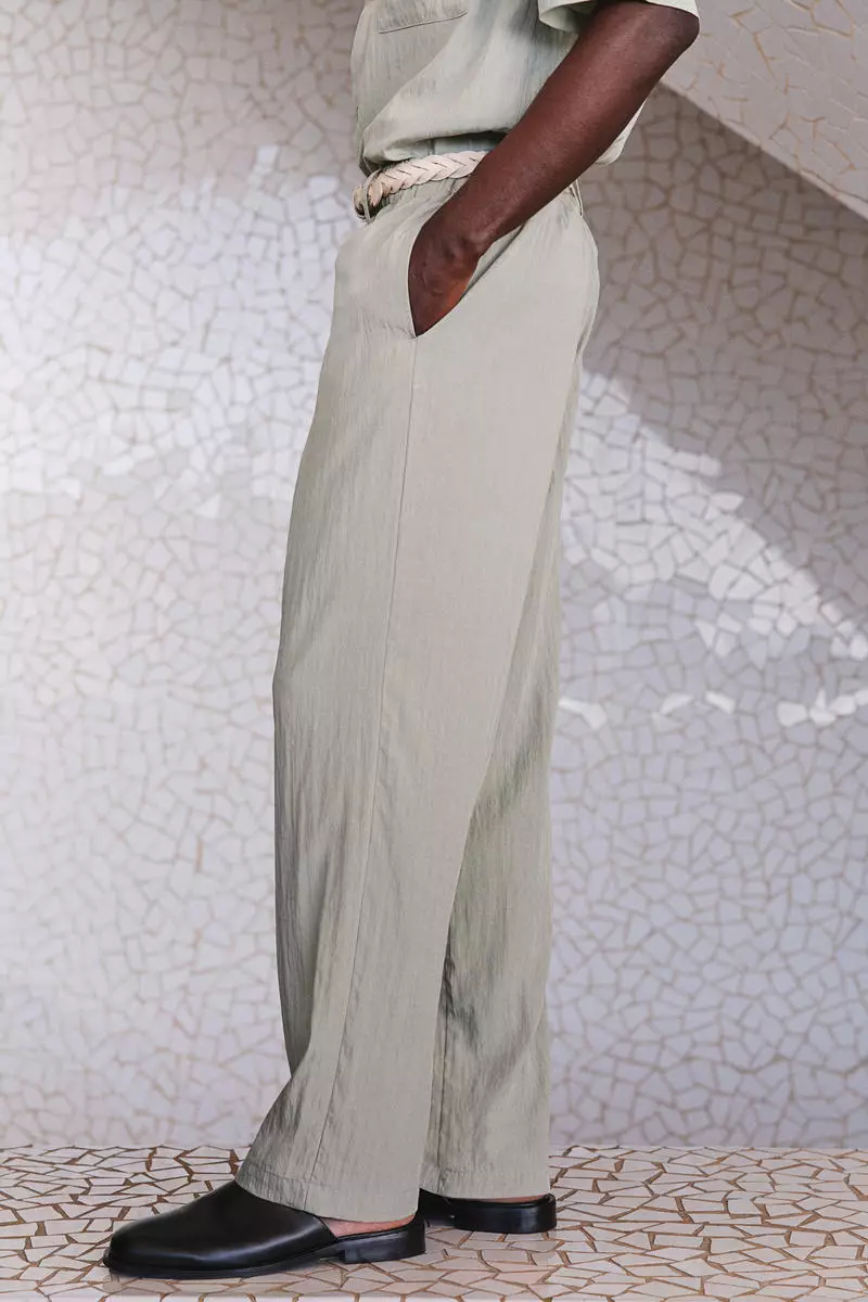 Relaxed Fit Lyocell-blend trousers