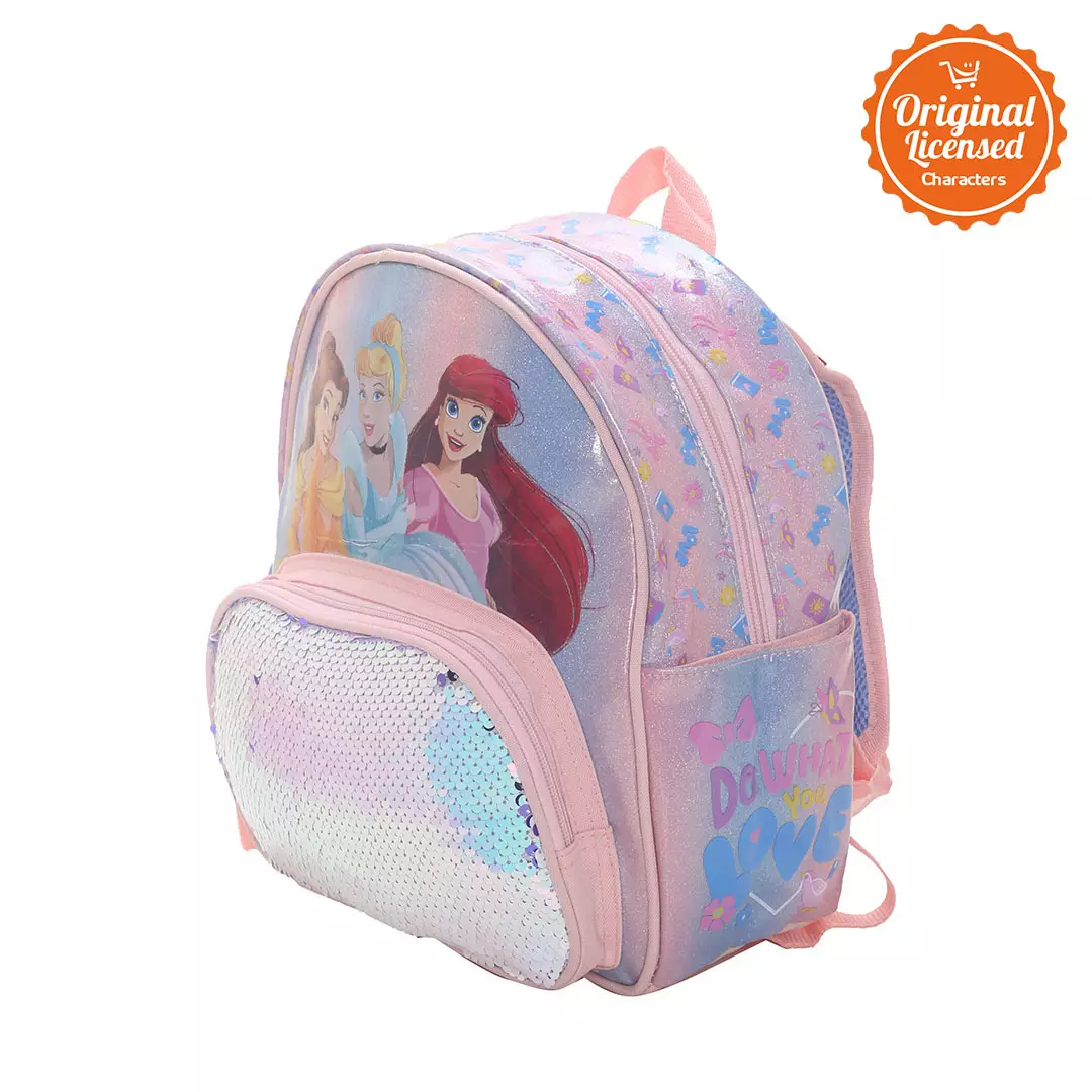 Disney Princess Tas Anak Small Backpack Sequin Ungu 12 inch