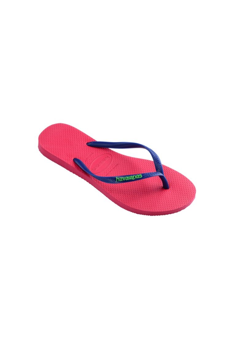 Women Slim Logo Pop Up Flip Flops - Pink Paradise