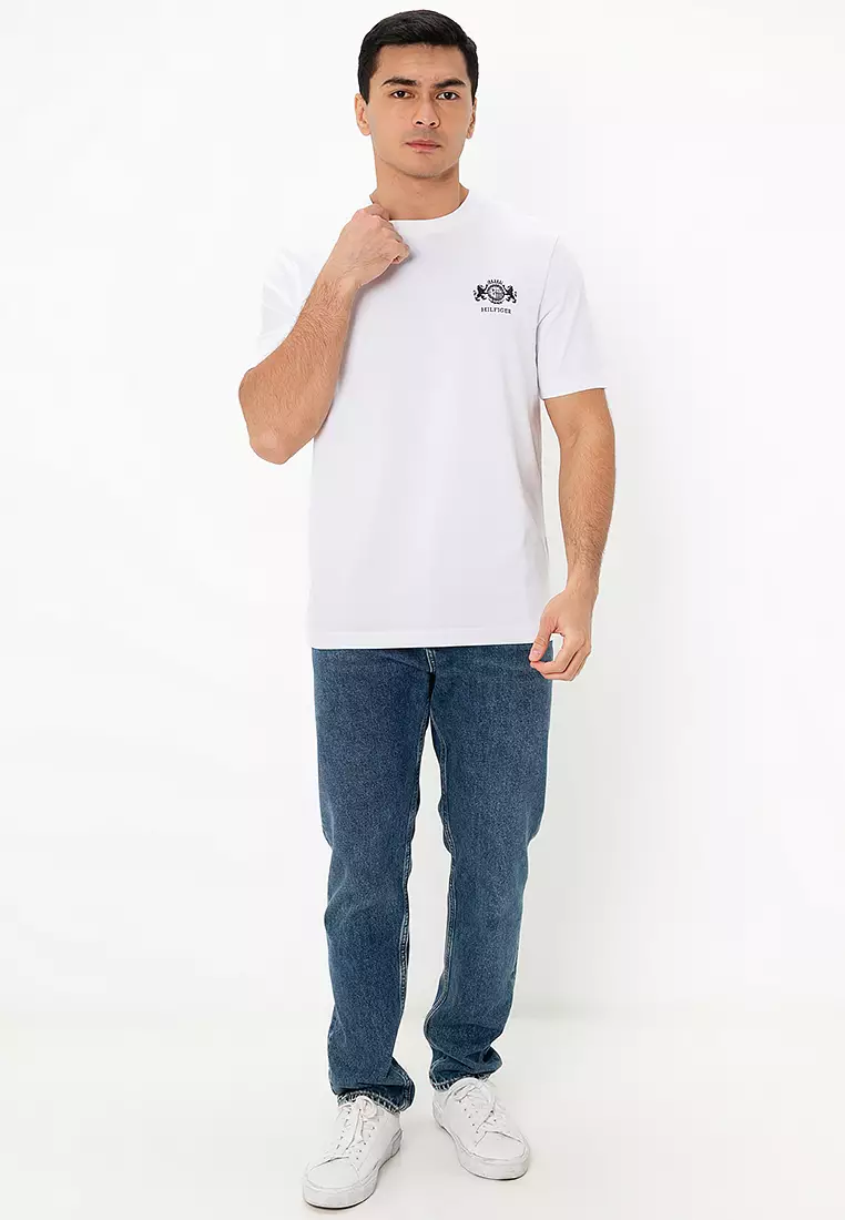 Small Crest Embroidered Tee - Tommy Hilfiger
