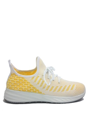 Jual Dr Kevin Dr Kevin Women Sneakers 589 023 White Yellow Original Zalora Indonesia
