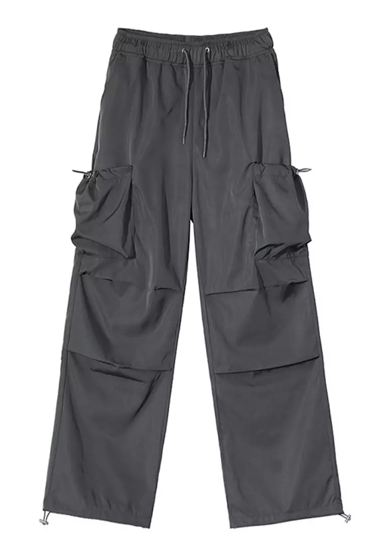 Fashionable design sensation wide leg straight tube workwear pants CA091912