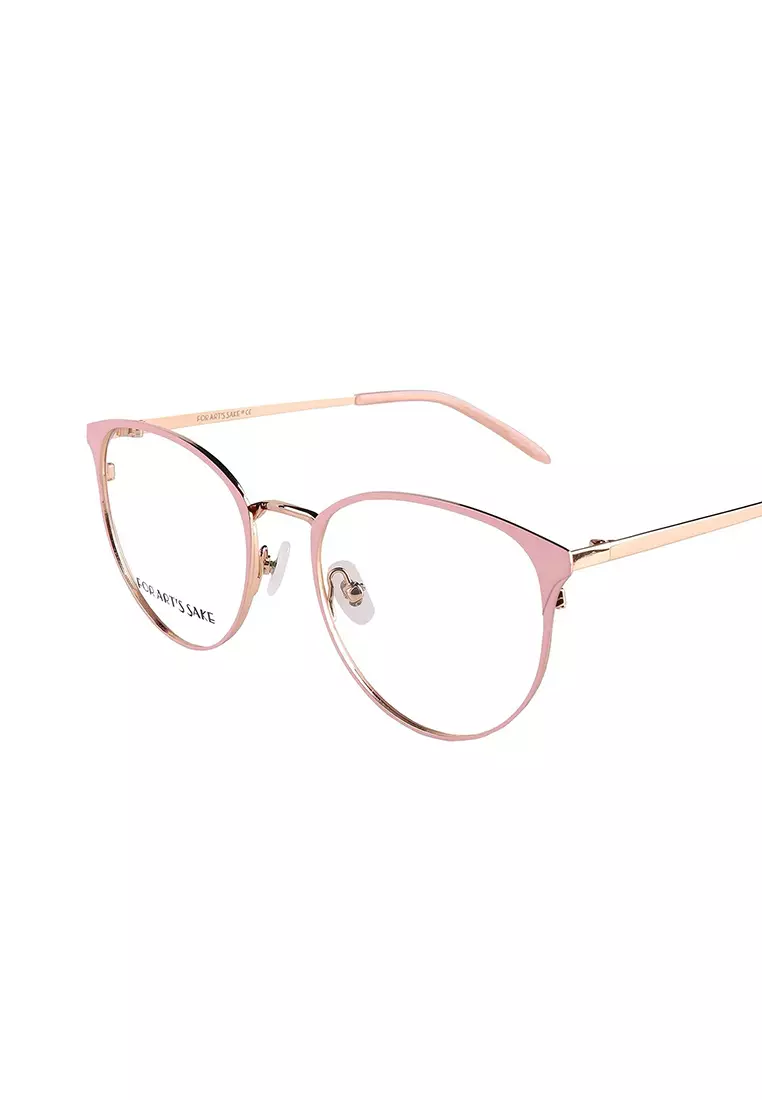 Olivia (OP602-Pink) Luxury Anti-Radiation/Computer Eyeglasses from London for Women