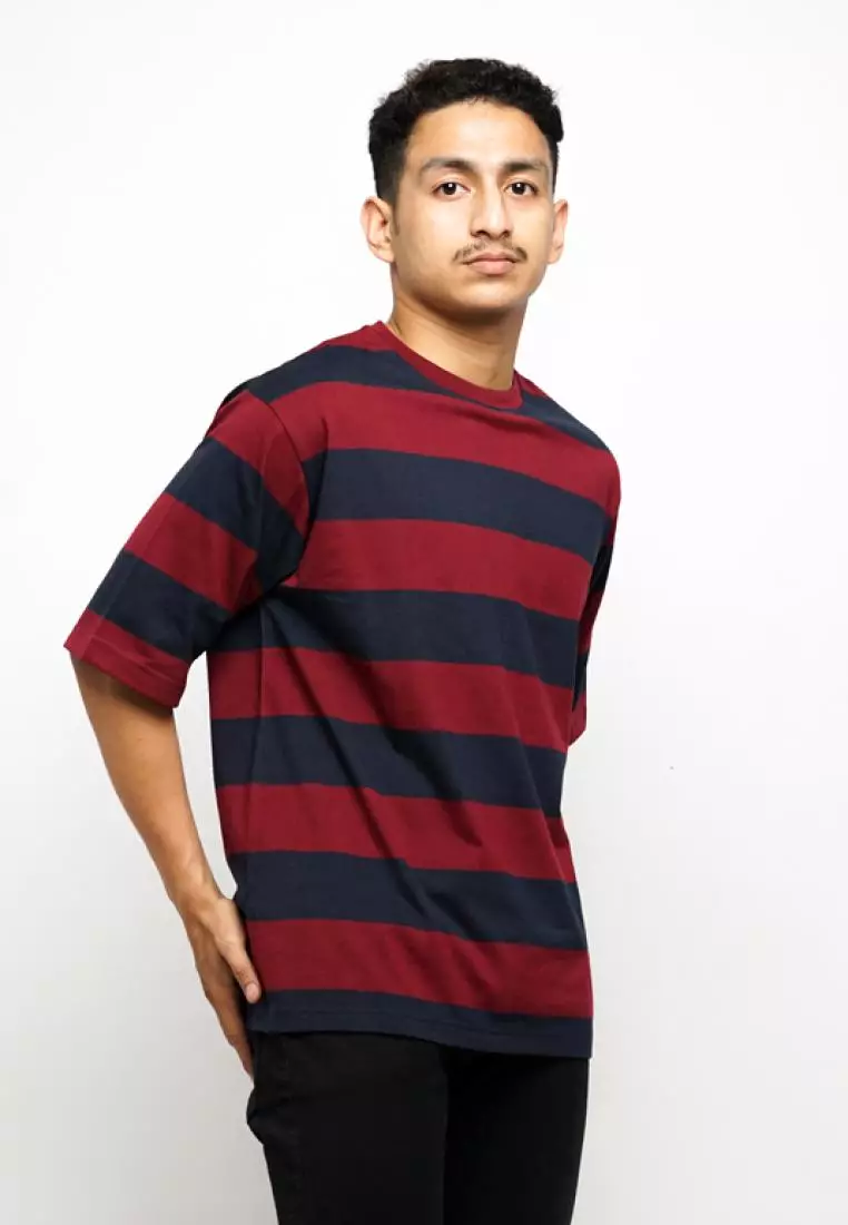 MATSUDA Kaos Oversize 20s Stripe Heavyweight Maebashi