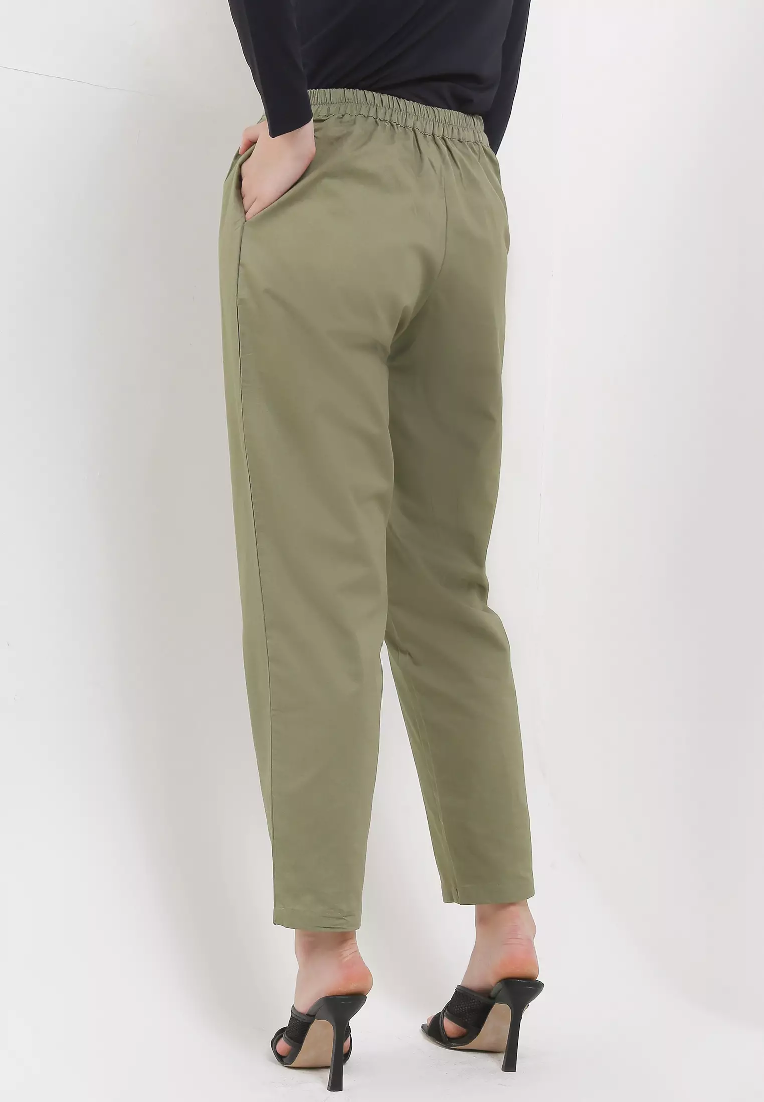 MFMW Soyoung Celana Panjang Olive