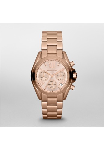 Bradshesprit 京站aw三眼計時腕錶 MK5799, 錶類, 時尚型