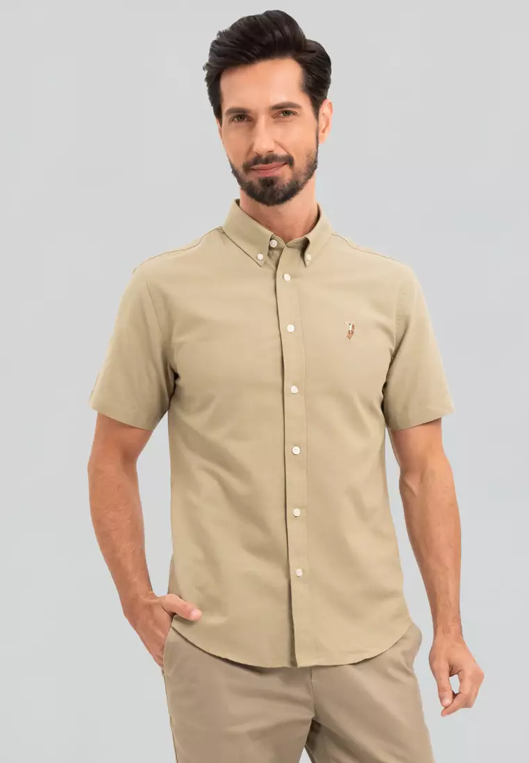 Polo Haus - Men’s Cotton Mix Signature Fit Short Sleeve MBSSVB008