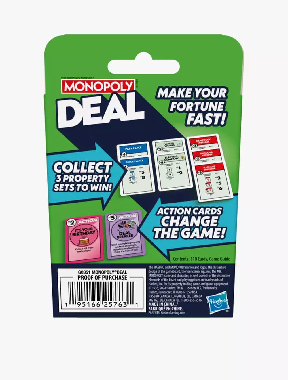 Monopoly Deal Card Game - GSSG0351