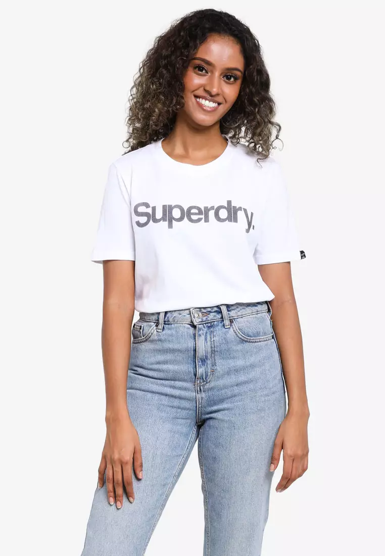 Buy SUPERDRY Core Logo Tee - Original & Vintage Online | ZALORA Malaysia | T-Shirts
