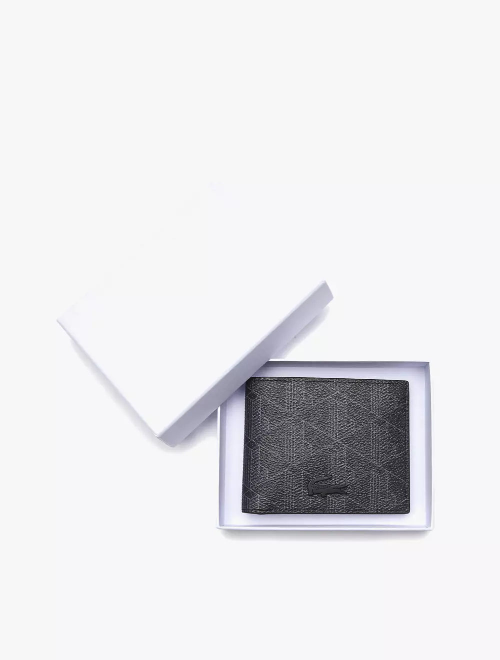 Men's The Blend Small Monogram Canvas Wallet - Black