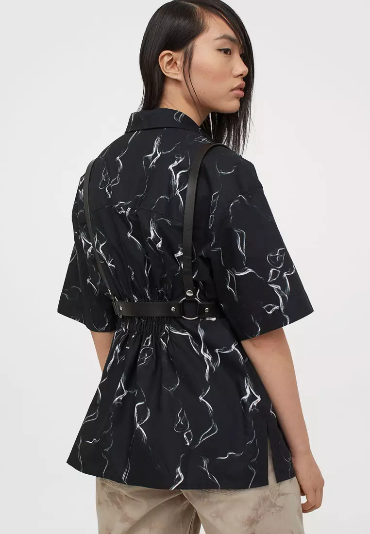 Buy H&M Oversized Shirt 2024 Online ZALORA