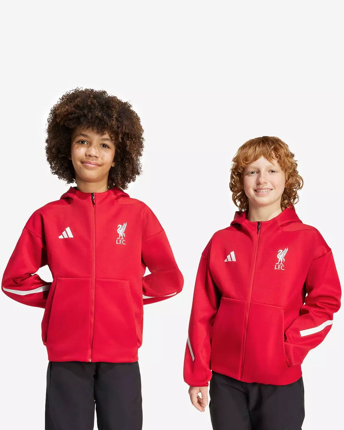 Liverpool FC adidas Z.N.E. Anthem Jacket Kids  - Official LFC Jaket Original Anak