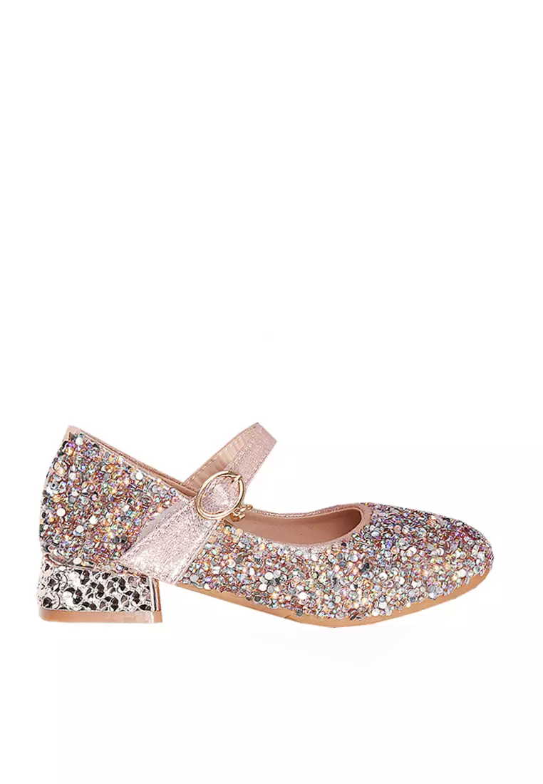Discount on Twenty Eight Shoes  shoes - SKU: VANSA Fashion Sequined Low Heels  VSK-F7-71