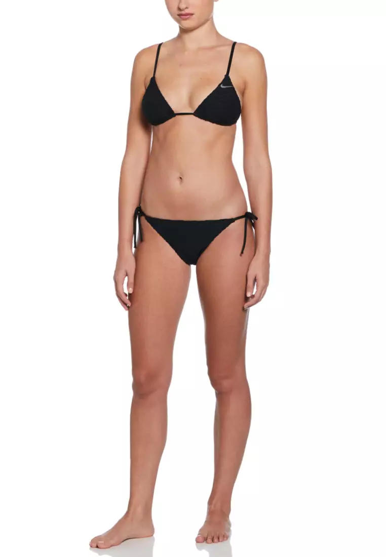 Swoosh Link Tie String Bkn Btm