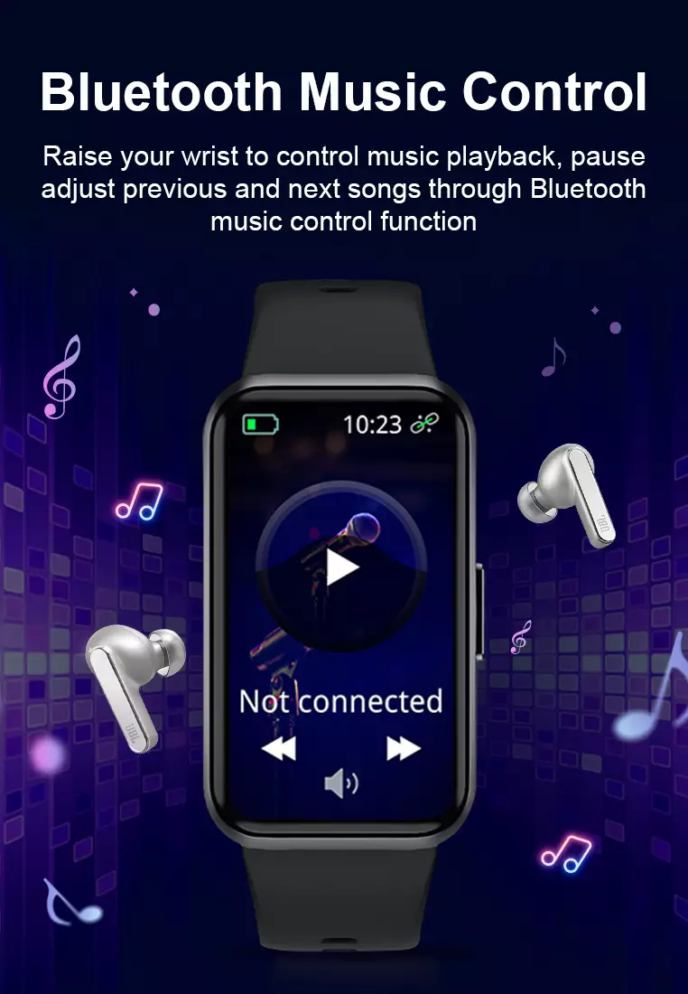 SmartWatch Voice Calling 24H Health Monitor 100+ Sports Modes Waterproof Bracelet 1.47“ Bluetooth Display Smartwatch black