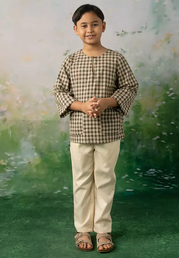 Abadi Baju Melayu Teluk Belanga Set