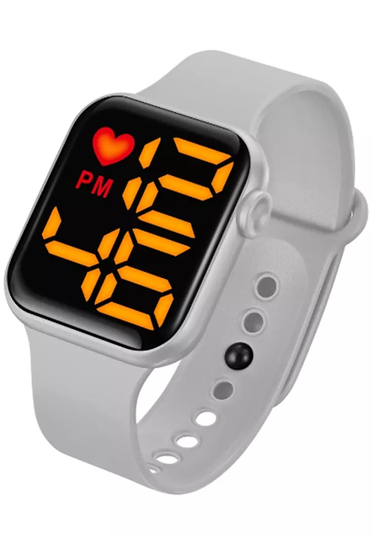 Jam Tangan Digital Pria Waterproof Many Function Strap Tali Material PU Silicone BY86 ORIGINAL