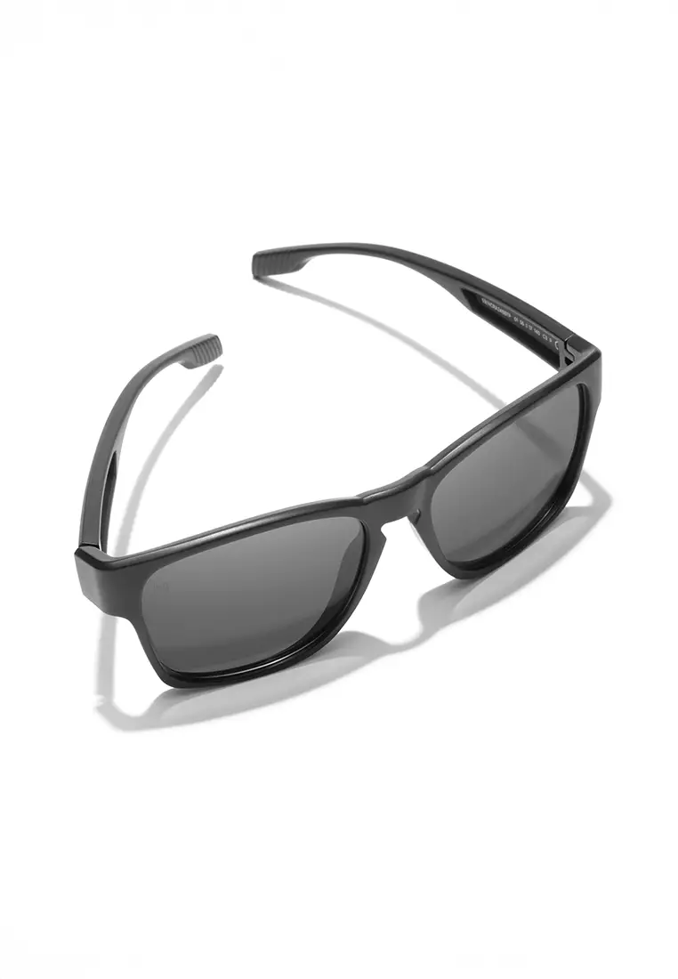 Core Raw - Polarized Black Dark Sunglasses for Men and Women, Unisex. Official Product designed and Made in Spain