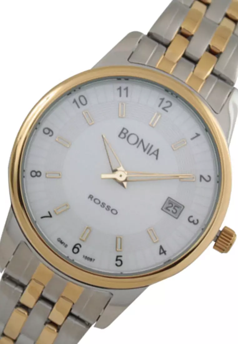 Bonia Rosso - BR10097-2315 - Jam Tangan Wanita - Silver