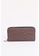 COACH brown Coach Accordion Zip Wallet With Embossed Signature Leather F58113 In Mahogany D0A58AC3EED386GS_1