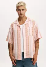 Pink Textured Check