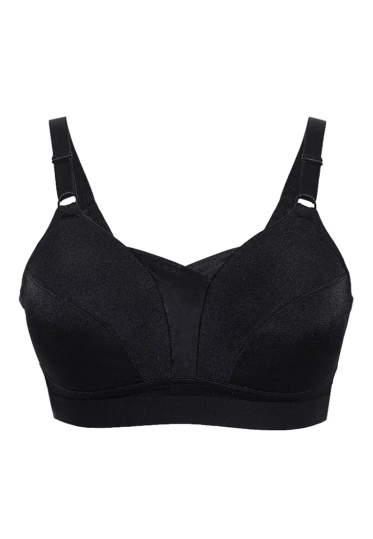 Jual TULIP Tulip Wonderfit Essential Full Cup Non Wire Bra - Black