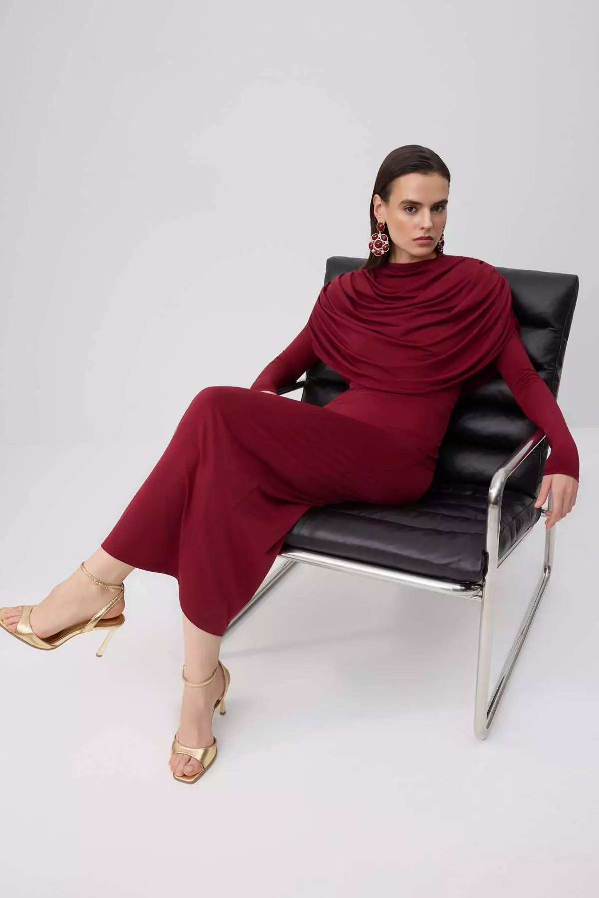 burgundy dress philippines Elegant Maroon Filipiniana Dress for Every Occasion