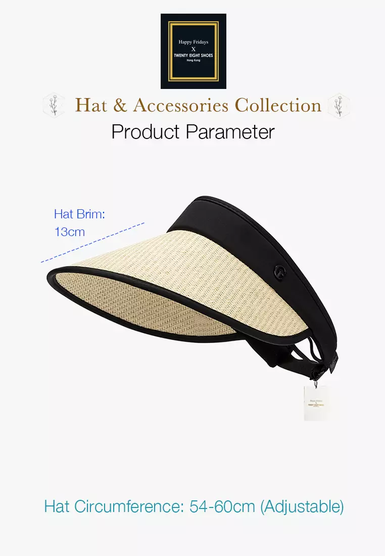 Foldable Natural Straw Sun Hat JW MC-22H029