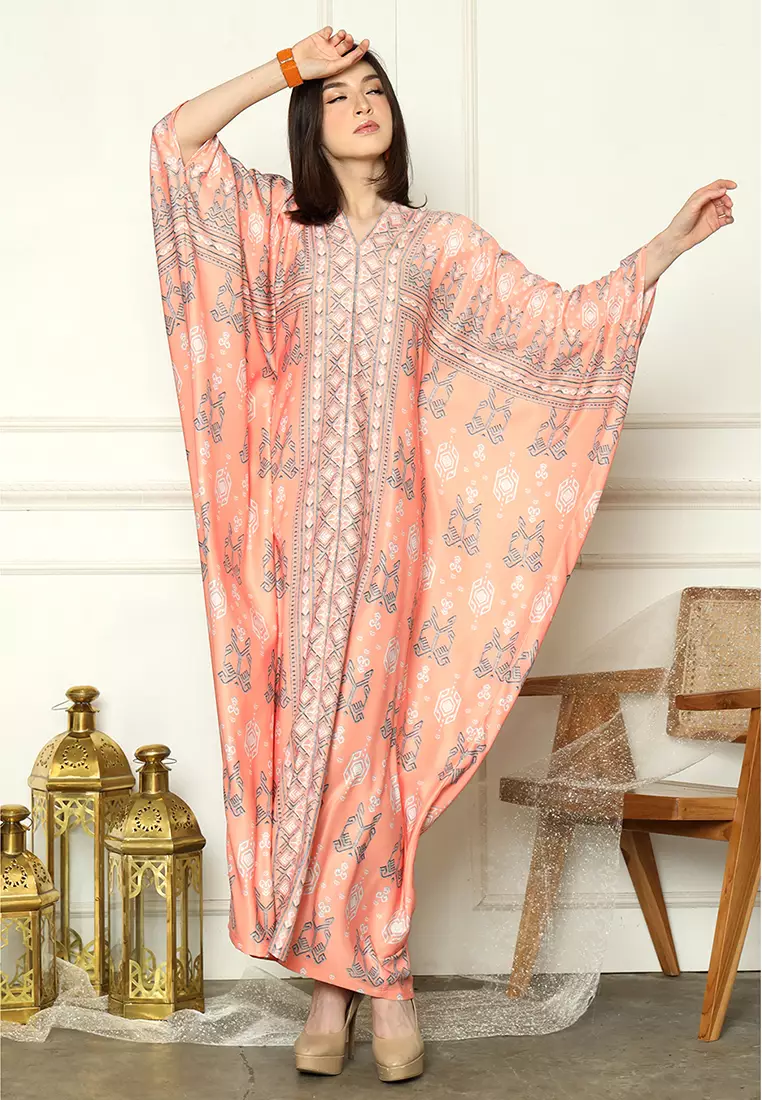 Kanzi Exclusive Long Sleeve Tapis Kaftan