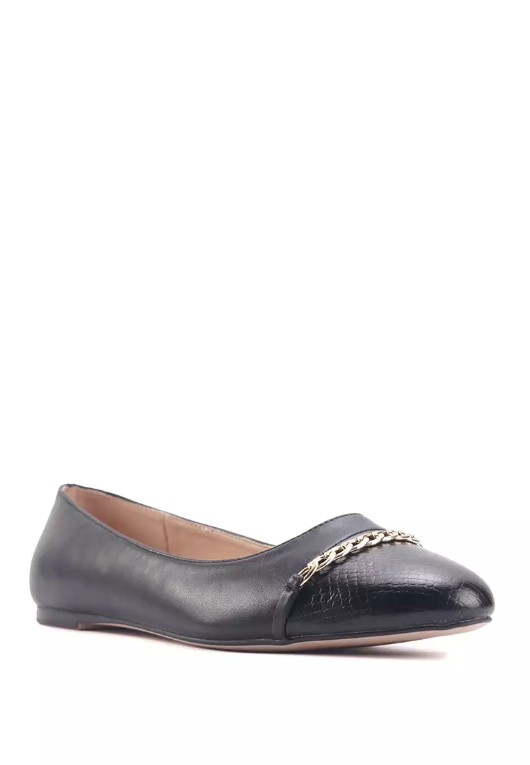 Discount on Nine West  shoes - SKU: Luco Ballet Flats Black