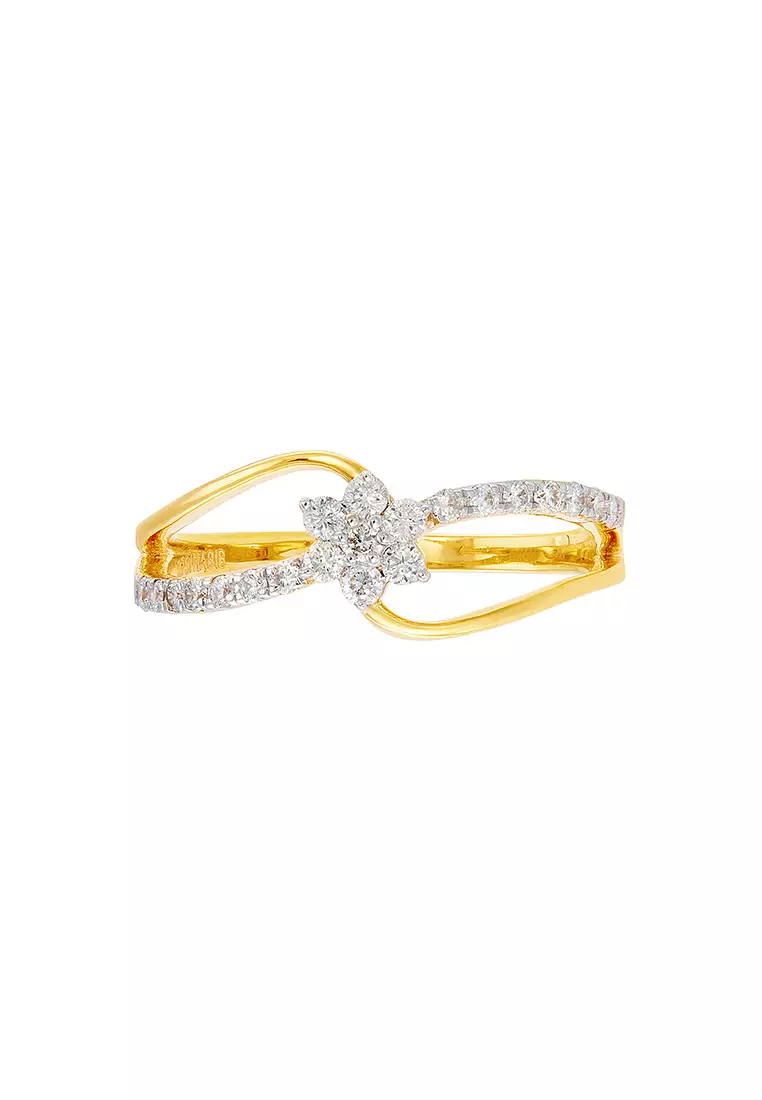 HABIB Diamond Ring in 375/9K Yellow Gold 271280125(YG)