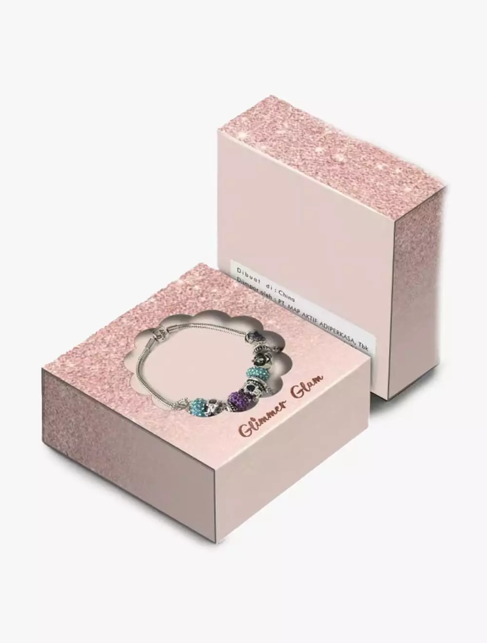 Glimmer Glam Bracelet Bears N Butterflies - GLJHWB272448